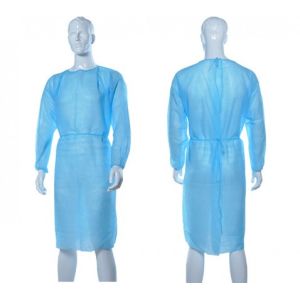 Wholesale Economical Disposable Waterproof Gowns , CPE Plastic Throw Away Aprons from china suppliers