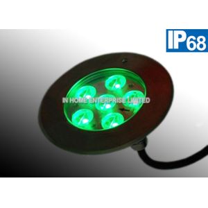 6W Single Color 316 SS LED Underwater Light 12V IP68 for Swimming Pool