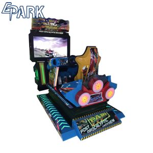 Dynamic Motion 3d Simulator Arcade Machine , 55 Inch Screen Full Motion Racing