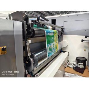 High Speed 4 Color Flexo Printing Machine Roll To Roll Flexographic Printing