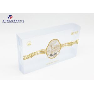 Wholesale Two Ends Open 0.35MM Matte PVC Custom Made Plastic Boxes 27X5.5X16.5CM from china suppliers