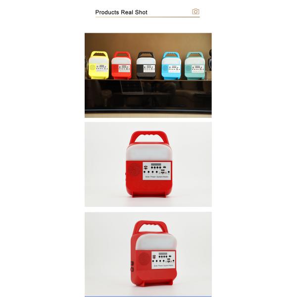 Small Mini Solar Outdoor Led Lighting System Kit Home Portable Lithium Battery