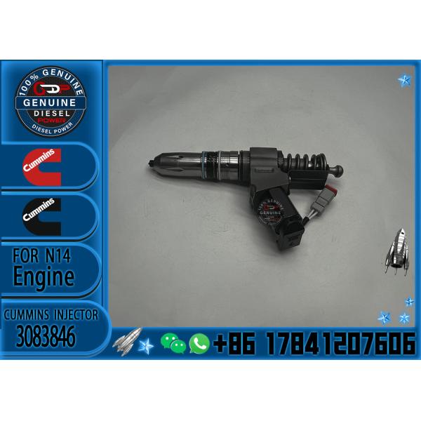 3083846 Diesel Fuel Injector N14 Common rail injector 3095086 3609796 3095040 3411763