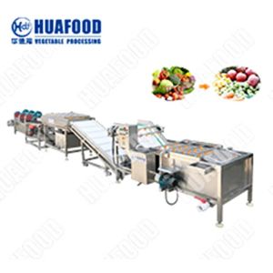 Full Automatic Vegetable Processing Equipment Fruit Processing Line