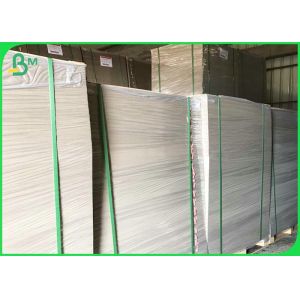 2.0mm 2.2mm 2.3mm Grey Cardboard Sheets , Grey Chipboard Paper For Ring Binders