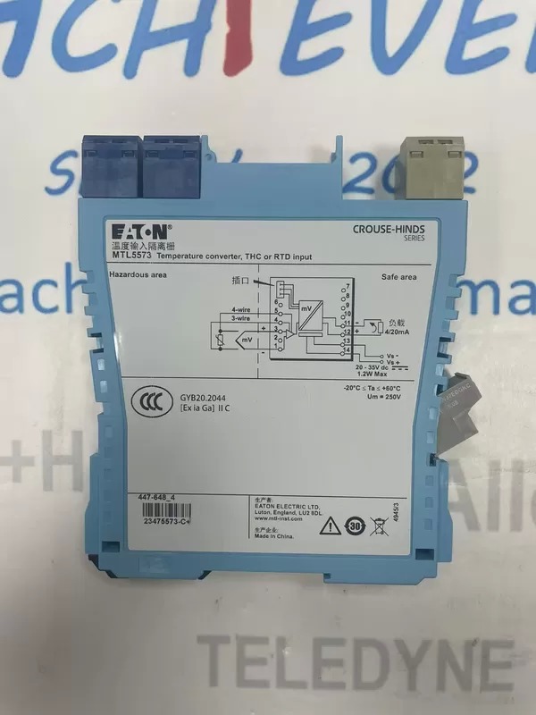 MTL5573 Intrinsically Safe Isolating Temperature Converter