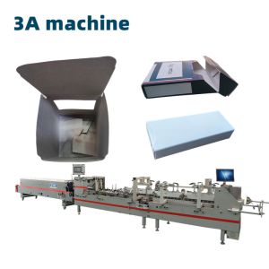 Easy to Debug SHH800AG-2 Automatic Bottom Gluing Machine for Printing and