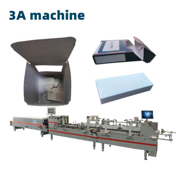 Wholesale Easy to Debug SHH800AG-2 Automatic Bottom Gluing Machine for Printing and Packaging from china suppliers