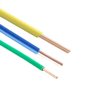 PVC Insulated 1.5mm Single Core Copper Electric Wire for Building House 450/750V