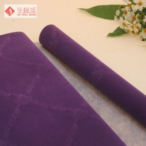 Wholesale Spunlace Flock Velvet Fabric for Upholstery , Packaging Jewelry Box Flocking Fabric from china suppliers