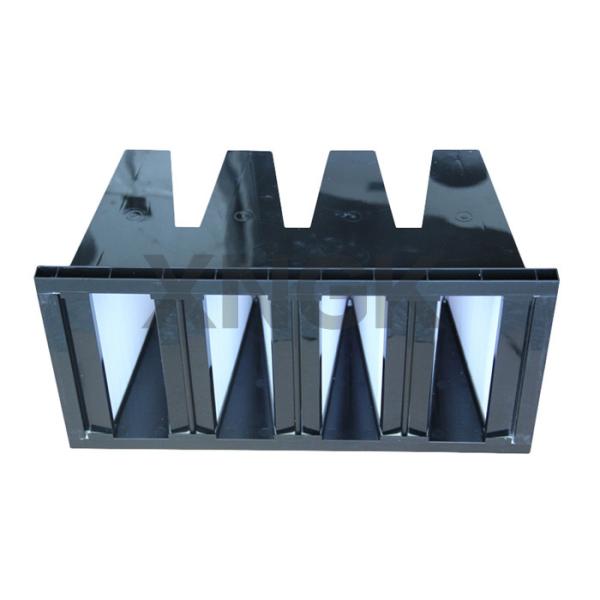 Polyester Media Rigid Pocket Filter F9 Efficiency Large Dust Holding Capability