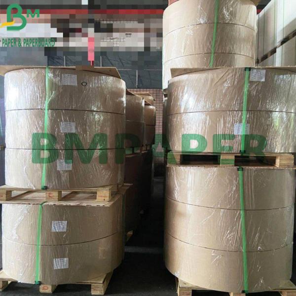 0.4 - 2mm Good Thickness Strong Water Absorption Beermat PE Coated Natural White Board