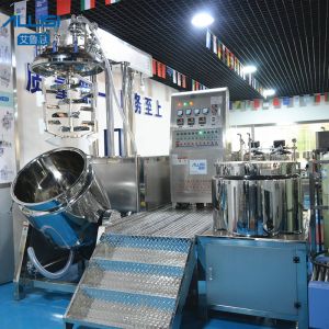 Wholesale 200L Vacuum Lotion Shampoo Homogenizer Emulsifying Emulsifier Mixer Machine from china suppliers