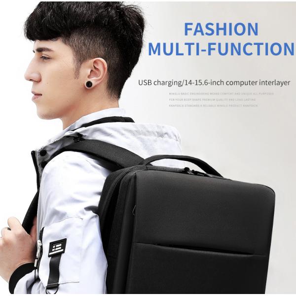 Factory hot sell travel custom logo waterproof backpack business man bag laptop backpacks