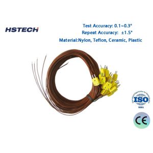 Wholesale TD Plugs SR Thermal Profiler Ceramic Plastic K Type Thermocouple With Connector from china suppliers