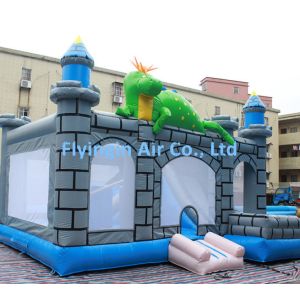 New Children's Paradise Dinosaurs Bounce Inflatable Jumping Castle for Sale