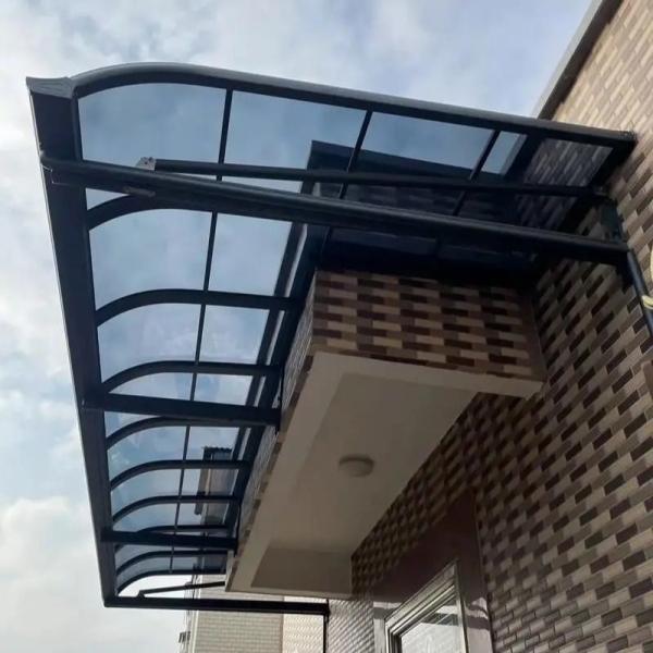 Quality Contemporary Polycarbonate Awnings with Self Cleaning Function for sale
