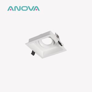 Commercial Adjustable Anti-Glare GU10 Recessed Spotlight Downlight Frame
