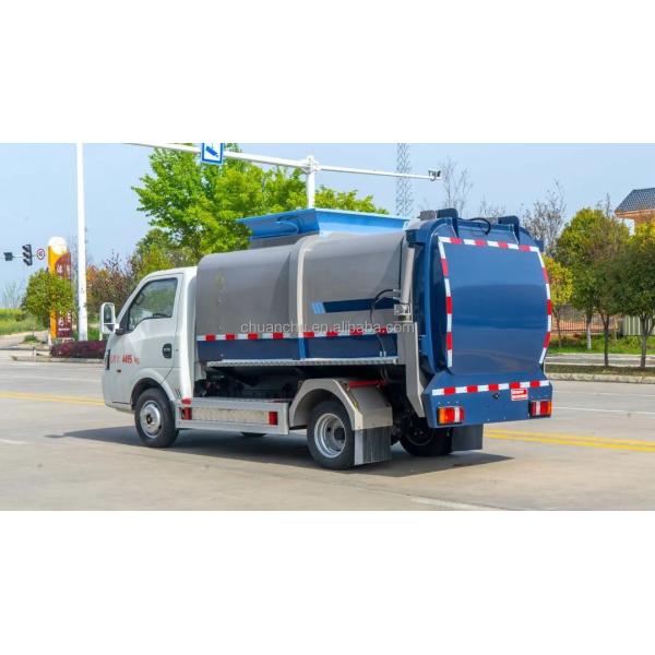 Custom's Requirement Dongfenghua God Series Pure Electric Kitchen Waste Collection Truck Eco-Efficiency at Its Finest