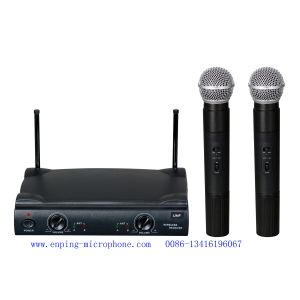 Wholesale PG58 two-handheld VHF wireless microphonel / SHURE / micrófono / good quality MIC from china suppliers