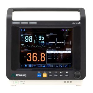 Ambulance Nurse Vital Sign Monitor With SPO2 NIBP 8 Inch Screen