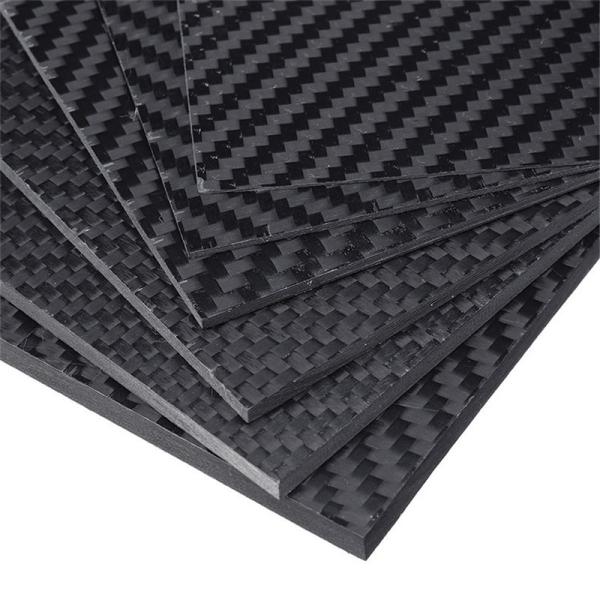 High Temp Plain Weave Carbon Fiber Board Sheet Matt High-End Imported Raw