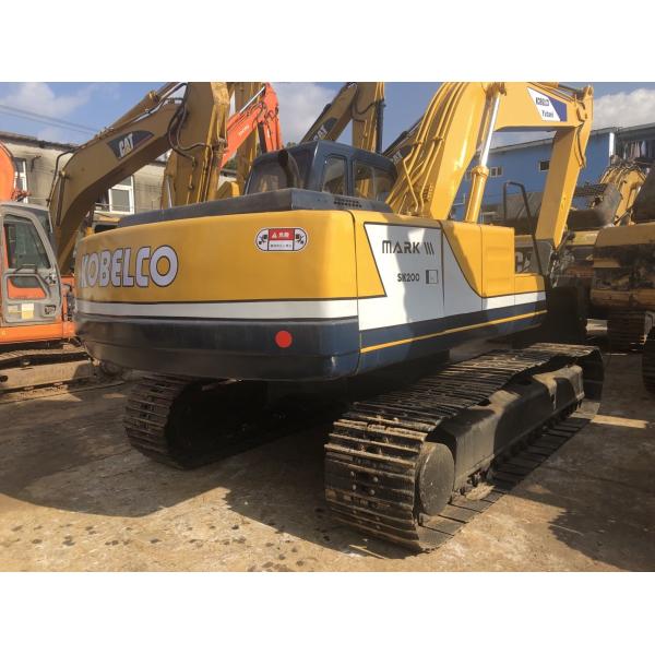 Crawler Type Used Kobelco Excavator SK200-3 SK200-4 SK200