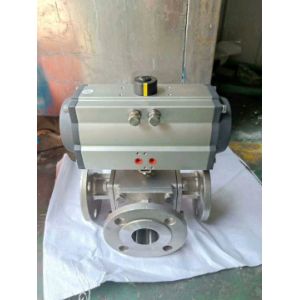 90 degree rotary actuator pneumatic control valves