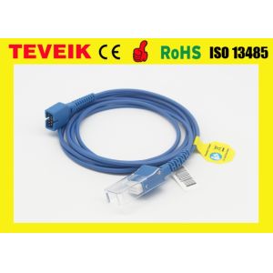 Wholesale DEC-8 Extension Spo2 Adapter Cable For Nellco-r Patient Monitor , TPU Material from china suppliers