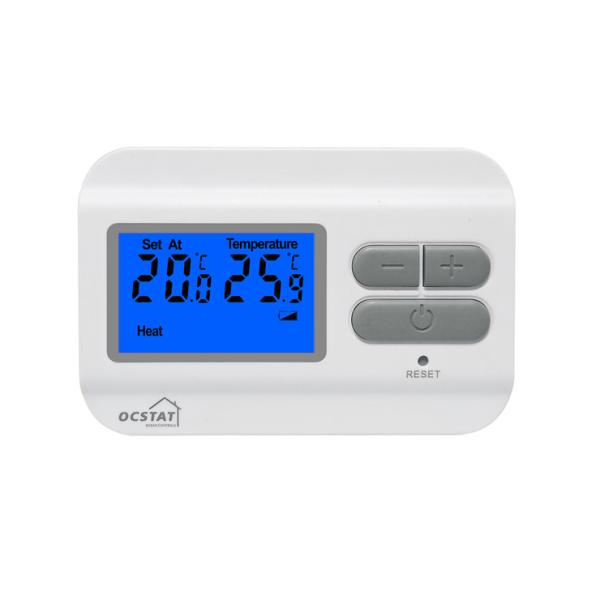 Riseem 868MHZ ABS Digital RF Thermostat For Heating And Cooling Room Gas Boilers