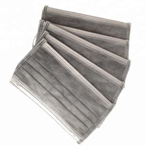 Anti Pollen Active Carbon Face Mask , Earloop Procedure Masks High Efficiency