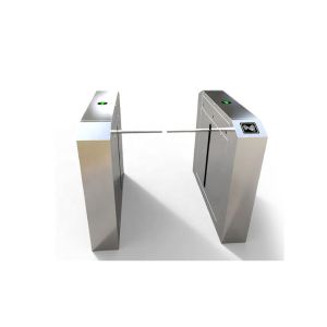 Flow Access Control Turnstile Barrier Gate Fingerprint Face Recognition System