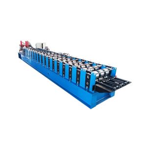 12 Roller Stations Hydralic Cutting Purlin Rolling Machine For 1.5mm-3.5mm Raw