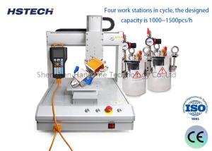 China LED Bulb Glue Dispensing Machine With Text Demonstration Programmer With Precise Stepping Motor on sale
