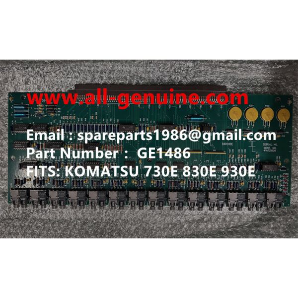 GE1486 CARD GE TEREX UNIT RIG BUCYRUS MT4400AC MT5500 MT3600 NTE240 NTE260 NHL