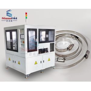 American Type Hose Clamp Machine With 2 Housing Custom Hose Clamp Automatic