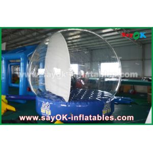 3m / 4M / 5m DIA Inflatable Snow Ball With 0.6mm PVC For Christmas