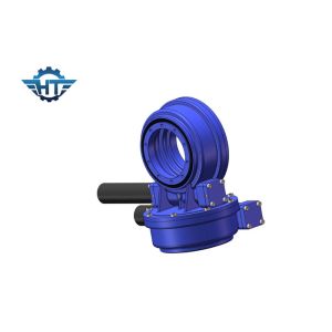 Durable Dual Axis Slew Drive With 12VDC Motor For Solar Thermal Power And