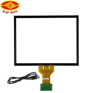 15 Inch Capacitive Industrial Touch Panels IP65 Waterproof Transparent Glass