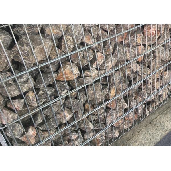 Quality Erosion Control Galvanized Gabion Wire Baskets For Wall , Wire Mesh Gabion Basket for sale
