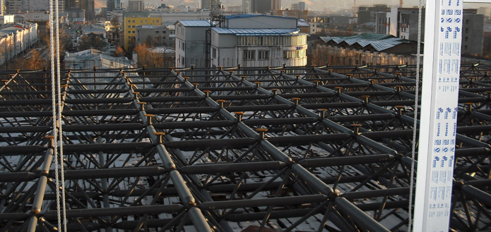 Large-Span Steel Structure Workshop for Manufacturing & Assembly