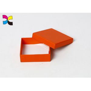 Full One Color Printing Square Cardboard Box With With Lid And Base OEM ODM