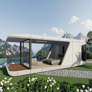 Customizable Chinese Style Capsule Homestay for Outdoor Use