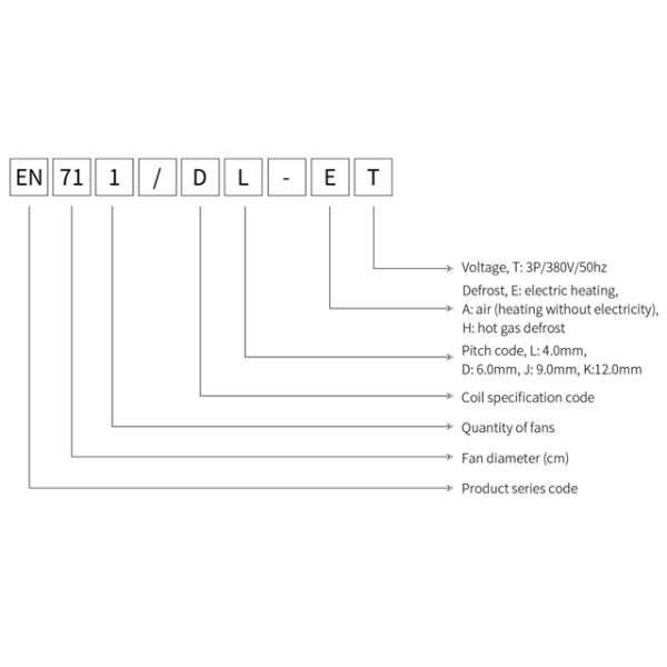 EN series large ceiling-type air cooler