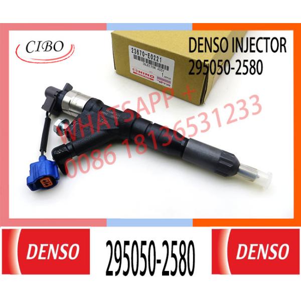 Diesel Fuel Injector 295050-2580 Injector Nozzle 23670-E0221 Common Rail