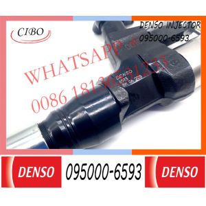 23670-E0010 Common Rail assembly Diesel Fuel Injector 095000-6593 VH23670E0520