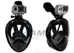 180 ° open view Full Face Free Breathing Snorkel Mask with Tubeless Prevent Gag