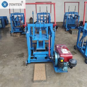 Hollow Diesel Brick Making Machine Soil Clay Mud Brick Machine For Sale