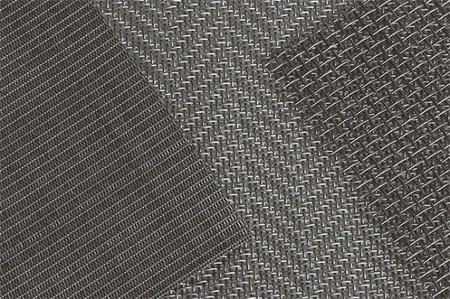 Square / Rectangular Hole Shape Woven Wire Mesh Screens Round Screen Filter Mesh