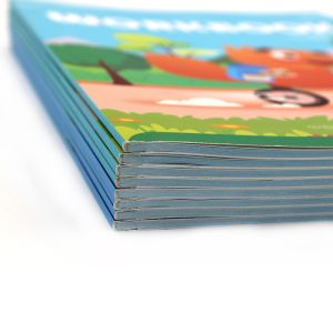 Customized Hardcover Book Printing with Round Corner High Grade Natural Paper